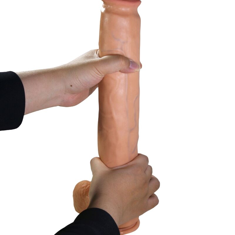 PRETTY LOVE - RAEL DILDO REALÍSTICO FLEXIBLE CON VENTOSA 40 CM -Ø- 6 CM MARRÓN 4 PRETTY LOVE - RAEL DILDO REALÍSTICO FLEXIBLE CON VENTOSA 40 CM -Ø- 6 CM MARRÓN - Imagen 4