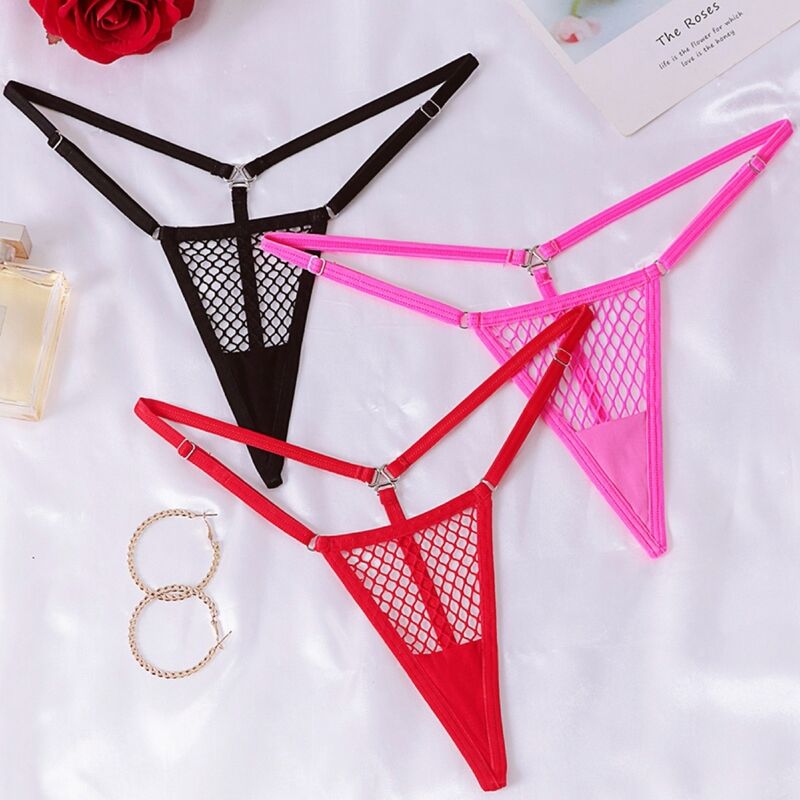 CHILIROSE - CR 4856 MICRO TANGA REJILLA 4 CHILIROSE - CR 4856 MICRO TANGA REJILLA - Imagen 4