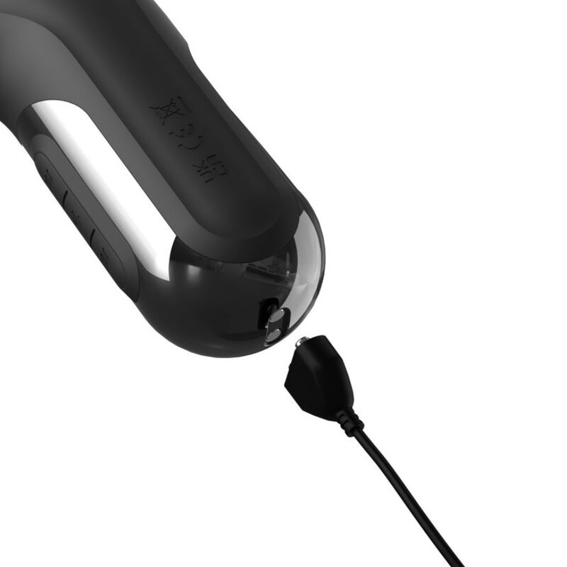FETISH FANTASY SERIES - VIBRADOR RABBIT SONIX SILICONE THRUSTER NEGRO 2 FETISH FANTASY SERIES - VIBRADOR RABBIT SONIX SILICONE THRUSTER NEGRO - Imagen 2