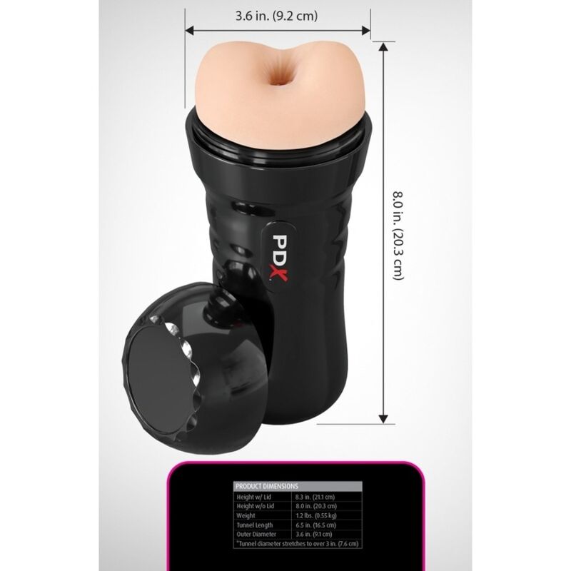 PDX EXTREME - MASTURBADOR ANO WET BUSSIES SUPER BANGIN' BUTTHOLE 20.8 CM 4 PDX EXTREME - MASTURBADOR ANO WET BUSSIES SUPER BANGIN' BUTTHOLE 20.8 CM - Imagen 4