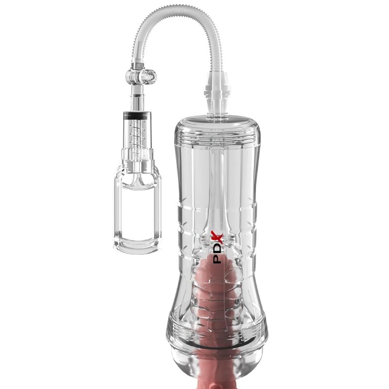 PDX ELITE - MASTURBADOR TRANSPARENTE VIEWTUBE VAC XXL CON BOMBA DE SUCCIÓN 27.3 CM 2 PDX ELITE - MASTURBADOR TRANSPARENTE VIEWTUBE VAC XXL CON BOMBA DE SUCCIÓN 27.3 CM - Imagen 2