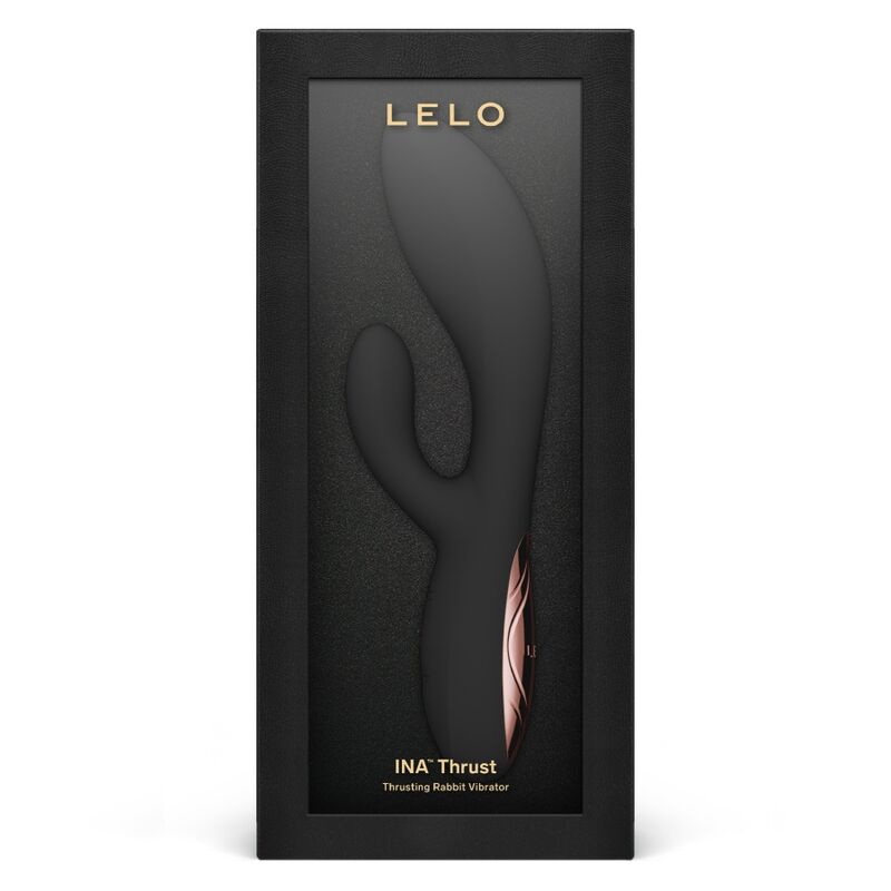 LELO - INA THRUST VIBRADOR RABBIT CON EMPUJE NEGRO 11 LELO - INA THRUST VIBRADOR RABBIT CON EMPUJE NEGRO - Imagen 11