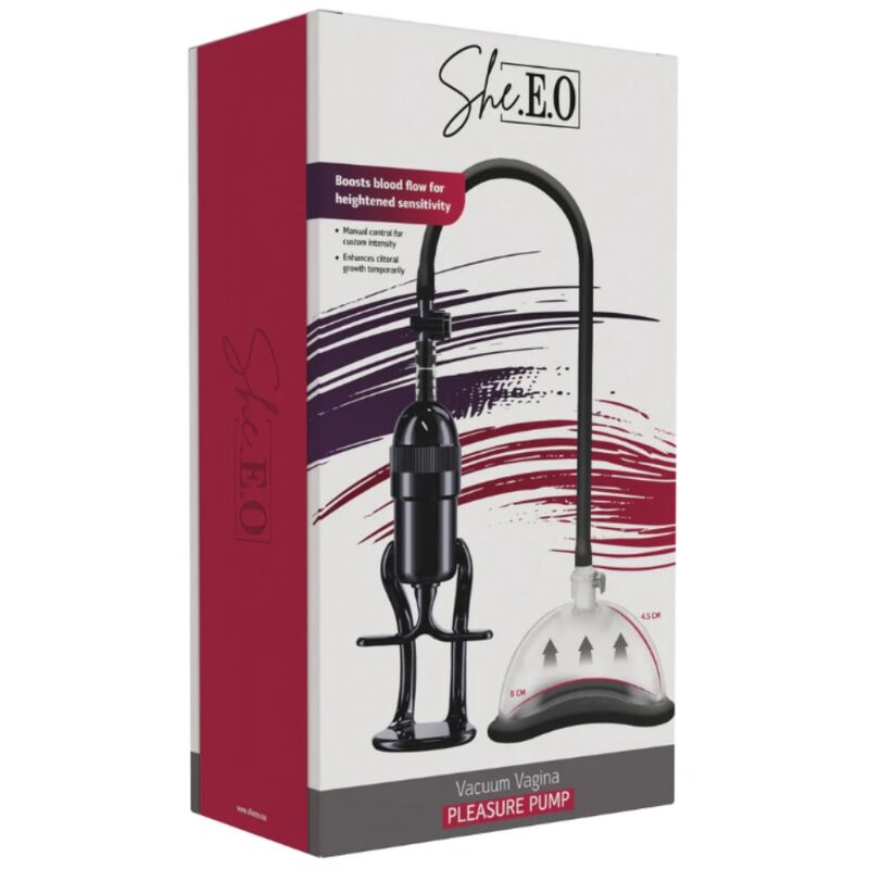 SHE.E.O - BOMBA DE VACÍO PARA VAGINA 3 SHE.E.O - BOMBA DE VACÍO PARA VAGINA - Imagen 3