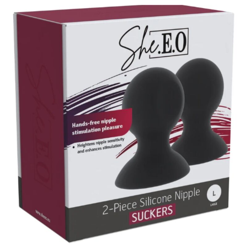 SHE.E.O - SUCCIONADORES DE PEZONES DE SILICONA M 7 SHE.E.O - SUCCIONADORES DE PEZONES DE SILICONA M - Imagen 7