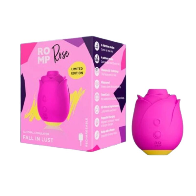 ROMP - ROSE 2.0 SUCCIONADOR DE CLÍTORIS FORMA ROSA