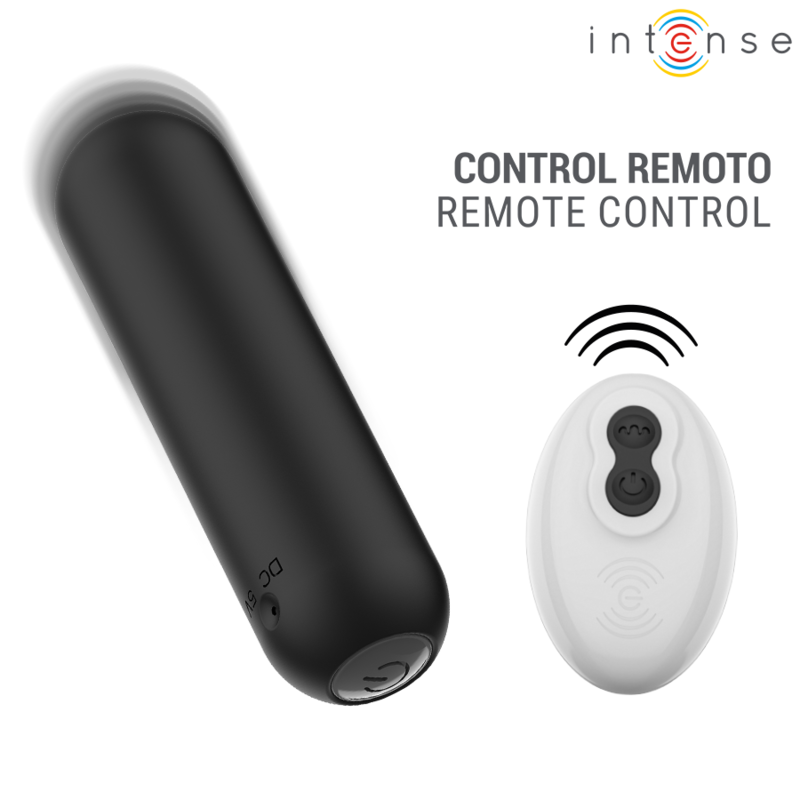 INTENSE - JUDY BALA VIBRADORA RECARGABLE CON CONTROL REMOTO NEGRO 3 INTENSE - JUDY BALA VIBRADORA RECARGABLE CON CONTROL REMOTO NEGRO - Imagen 3