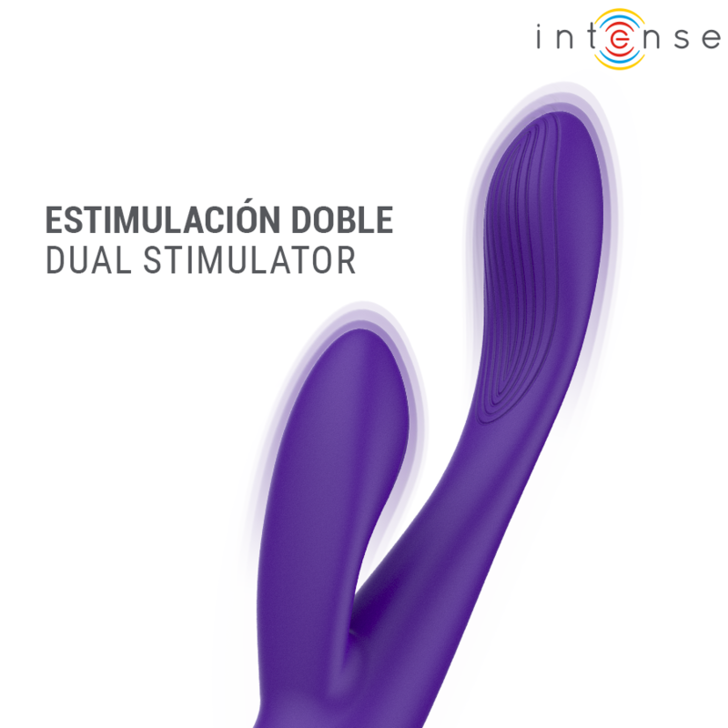 INTENSE - PAOLO ESTIMULADOR RABBIT RECARGABLE PARA PUNTO G Y CLÍTORIS 6 INTENSE - PAOLO ESTIMULADOR RABBIT RECARGABLE PARA PUNTO G Y CLÍTORIS - Imagen 6