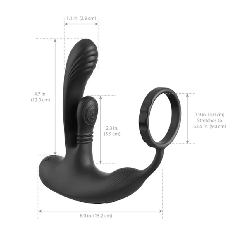 ANAL FANTASY ELITE - ASS-GASM INTIMOTION ESTIMULADOR ANAL Y PERINEAL RECARGABLE 5 ANAL FANTASY ELITE - ASS-GASM INTIMOTION ESTIMULADOR ANAL Y PERINEAL RECARGABLE - Imagen 5