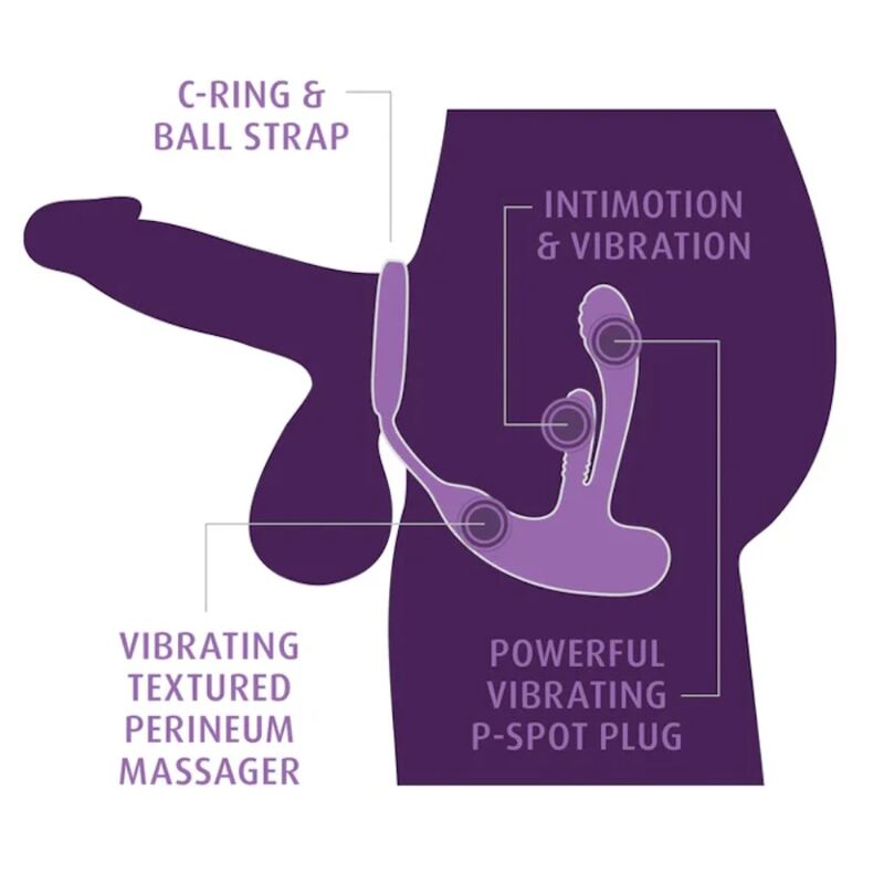 ANAL FANTASY ELITE - ASS-GASM INTIMOTION ESTIMULADOR ANAL Y PERINEAL RECARGABLE 4 ANAL FANTASY ELITE - ASS-GASM INTIMOTION ESTIMULADOR ANAL Y PERINEAL RECARGABLE - Imagen 4