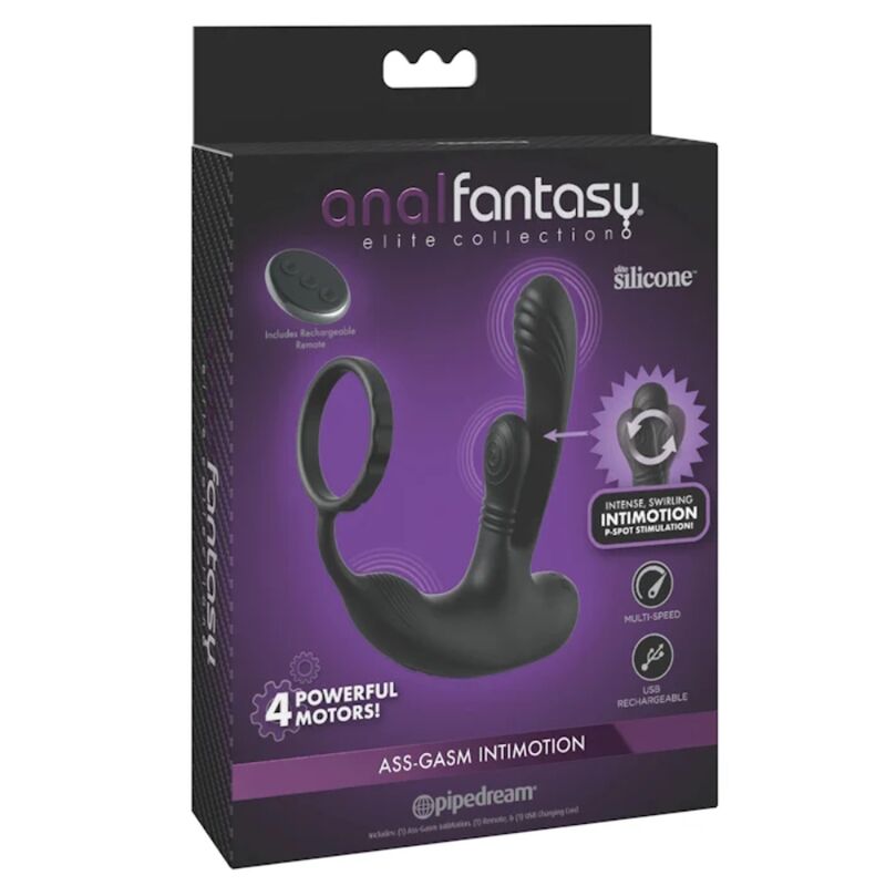 ANAL FANTASY ELITE - ASS-GASM INTIMOTION ESTIMULADOR ANAL Y PERINEAL RECARGABLE 2 ANAL FANTASY ELITE - ASS-GASM INTIMOTION ESTIMULADOR ANAL Y PERINEAL RECARGABLE - Imagen 2