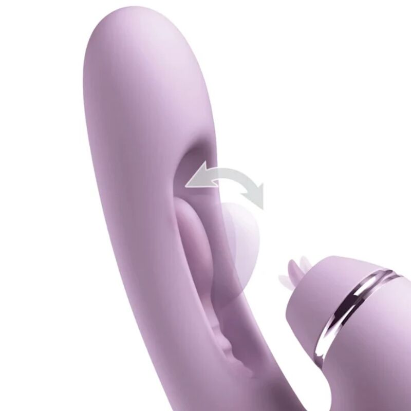 FANTASY FOR HER - G-TOUCH PULSE PRO PURPLE VIBRADOR RABBIT PARA PUNTO G Y CLÍTORIS 7 FANTASY FOR HER - G-TOUCH PULSE PRO PURPLE VIBRADOR RABBIT PARA PUNTO G Y CLÍTORIS - Imagen 7