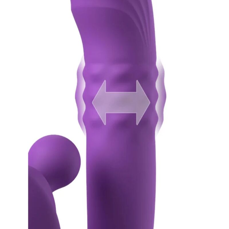 FANTASY FOR HER - HARMONI PRO PURPLE VIBRADOR RABBIT PARA PUNTO G Y CLÍTORIS 4 FANTASY FOR HER - HARMONI PRO PURPLE VIBRADOR RABBIT PARA PUNTO G Y CLÍTORIS - Imagen 4
