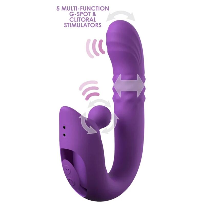 FANTASY FOR HER - HARMONI PRO PURPLE VIBRADOR RABBIT PARA PUNTO G Y CLÍTORIS 2 FANTASY FOR HER - HARMONI PRO PURPLE VIBRADOR RABBIT PARA PUNTO G Y CLÍTORIS - Imagen 2