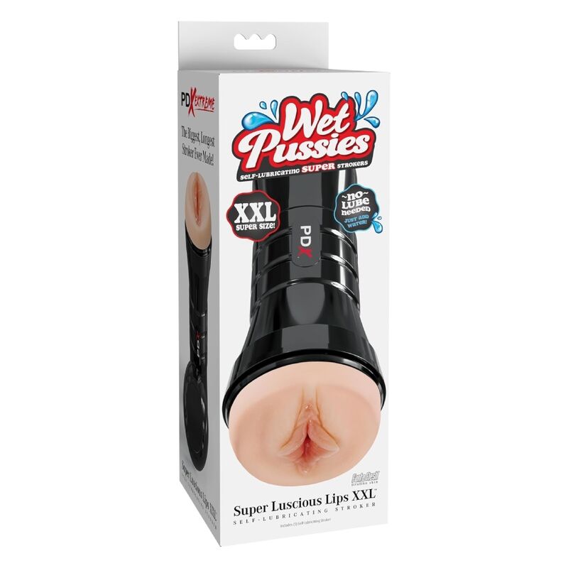PDX EXTREME - MASTURBADOR WET PUSSIES SUPER LUSCIOUS LIPS XXL LIGHT 5 PDX EXTREME - MASTURBADOR WET PUSSIES SUPER LUSCIOUS LIPS XXL LIGHT - Imagen 5