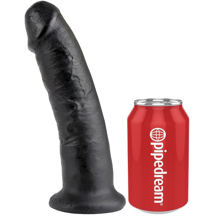 KING COCK - 9 PENE NEGRO 22.9 CM 4 KING COCK - 9 PENE NEGRO 22.9 CM - Imagen 4