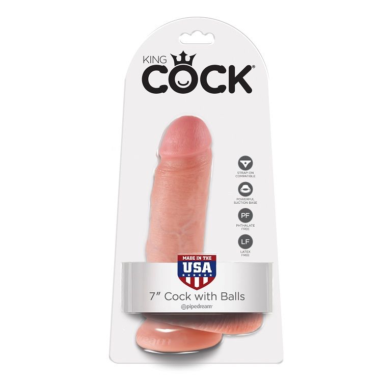 KING COCK - 7 PENE REALÍSTICO NATURAL 17.8 CM 4 KING COCK - 7 PENE REALÍSTICO NATURAL 17.8 CM - Imagen 4