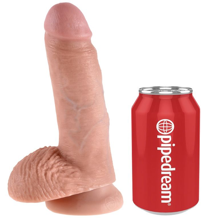 KING COCK - 7 PENE REALÍSTICO NATURAL 17.8 CM 5 KING COCK - 7 PENE REALÍSTICO NATURAL 17.8 CM - Imagen 5