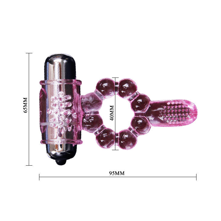 BAILE - ANILLO SILICONA 10 RITMOS LENGUA CON VIBRACIÓN ROSA 6 BAILE - ANILLO SILICONA 10 RITMOS LENGUA CON VIBRACIÓN ROSA - Imagen 6