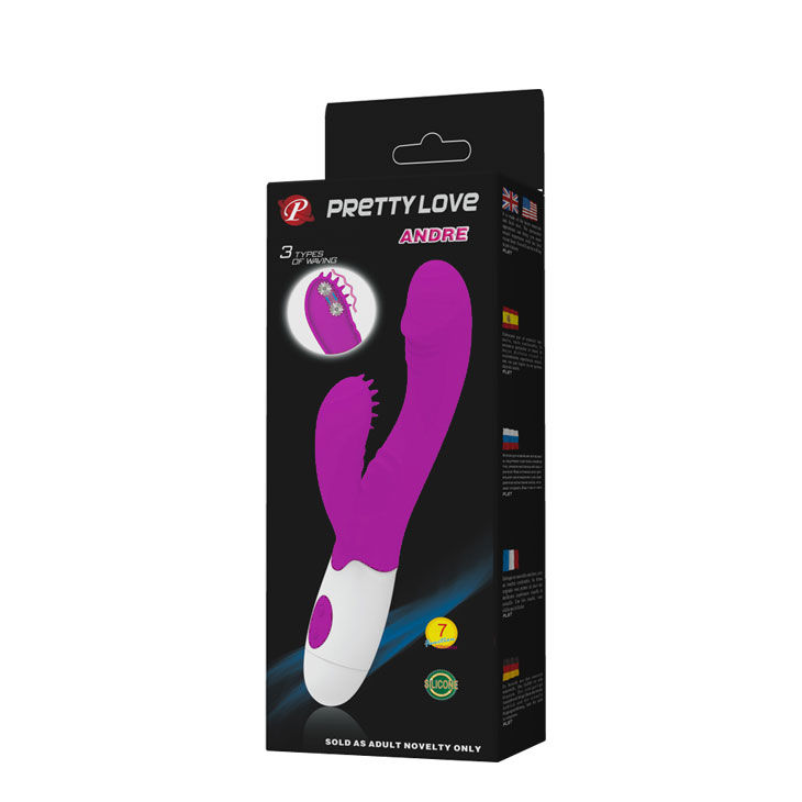 PRETTY LOVE - VIBRADOR ESTIMULADOR ANDRE 3 PRETTY LOVE - VIBRADOR ESTIMULADOR ANDRE - Imagen 3