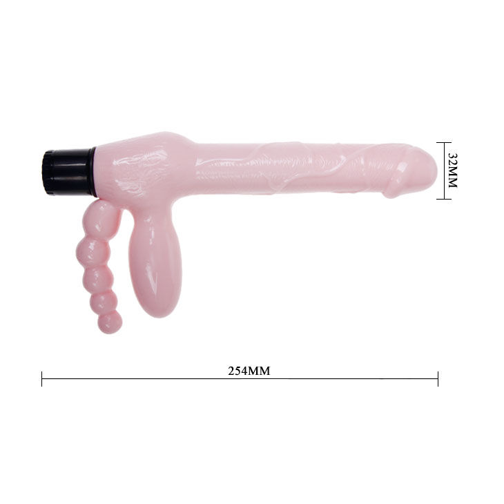 BAILE - ARNÉS SIN CUERDA TPR CON VIBRACIÓN Y ESTIMULACION ANAL 25.4 CM 7 BAILE - ARNÉS SIN CUERDA TPR CON VIBRACIÓN Y ESTIMULACION ANAL 25.4 CM - Imagen 7