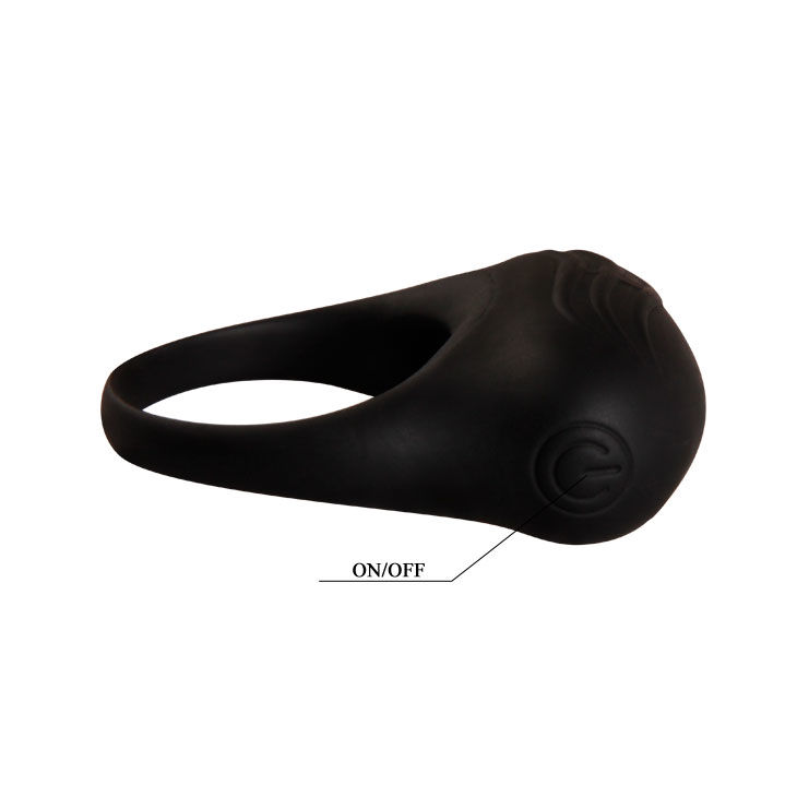 PRETTY LOVE - BERTRAM ANILLO VIBRADOR NEGRO 6 PRETTY LOVE - BERTRAM ANILLO VIBRADOR NEGRO - Imagen 6