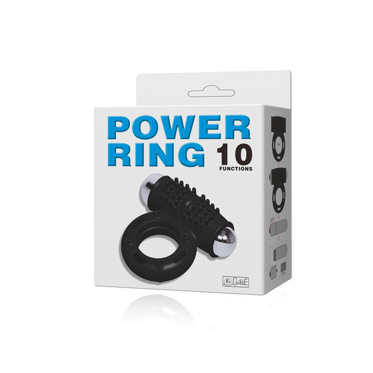 BAILE - POWER RING ANILLO VIBRADOR 10V 2 BAILE - POWER RING ANILLO VIBRADOR 10V - Imagen 2