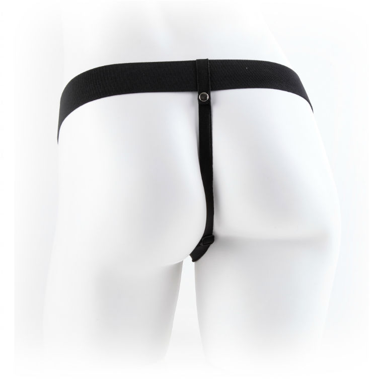 FETISH FANTASY SERIES - 7 HOLLOW STRAP-ON WITH BALLS 17.8CM NATURAL 3 FETISH FANTASY SERIES - 7 HOLLOW STRAP-ON WITH BALLS 17.8CM NATURAL - Imagen 3