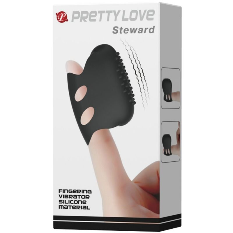 PRETTY LOVE - FLIRTATION DEDAL CON VIBRACIÓN STEWARD NEGRO 7 PRETTY LOVE - FLIRTATION DEDAL CON VIBRACIÓN STEWARD NEGRO - Imagen 7