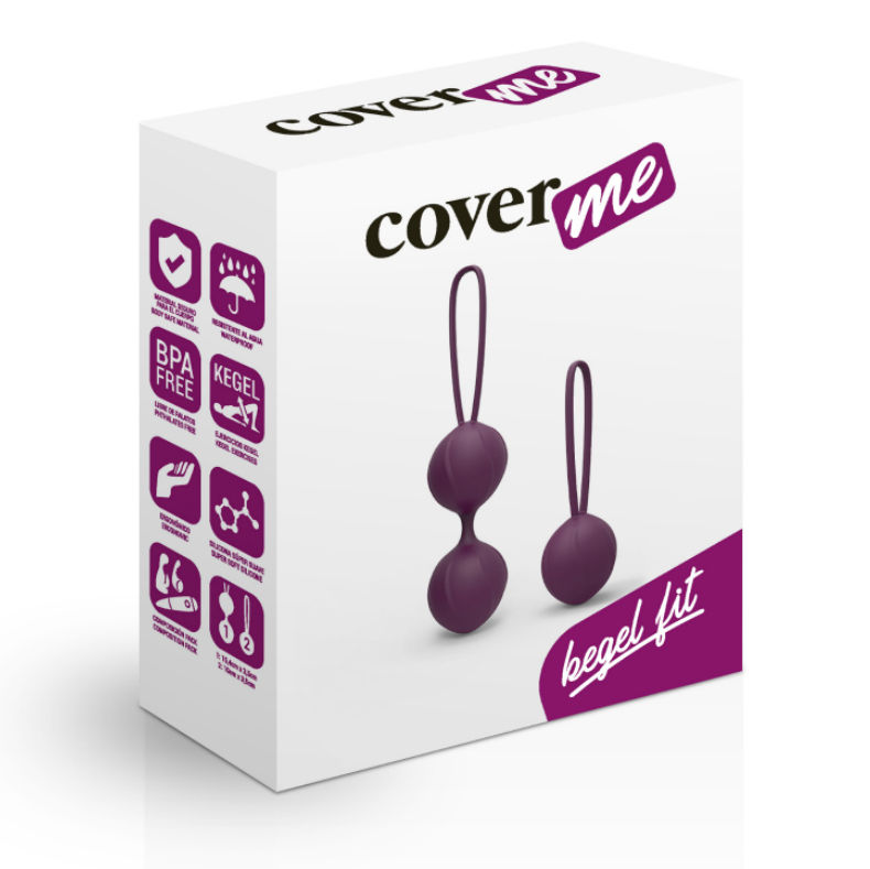 COVERME - KEGEL ENTRENADOR PELVICO LILA 2 COVERME - KEGEL ENTRENADOR PELVICO LILA - Imagen 2