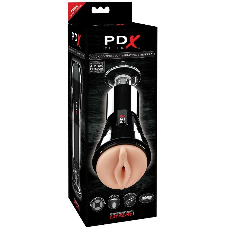 PDX ELITE - MASTURBADOR CON VIBRACIÓN Y EFECTO COMPRESOR 4 PDX ELITE - MASTURBADOR CON VIBRACIÓN Y EFECTO COMPRESOR - Imagen 4