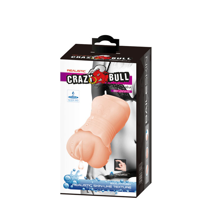 CRAZY BULL - MASTURBADOR WATER SKIN MODELO VAGINA 2 2 CRAZY BULL - MASTURBADOR WATER SKIN MODELO VAGINA 2 - Imagen 2