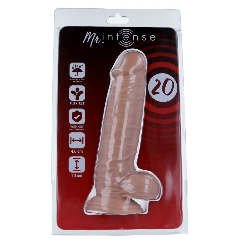 MR INTENSE - 20 PENE REALÍSTICO 20 CM -O- 4.6 CM 2 MR INTENSE - 20 PENE REALÍSTICO 20 CM -O- 4.6 CM - Imagen 2