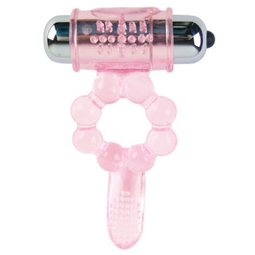 BAILE - ANILLO SILICONA 10 RITMOS LENGUA CON VIBRACIÓN ROSA 2 BAILE - ANILLO SILICONA 10 RITMOS LENGUA CON VIBRACIÓN ROSA - Imagen 2