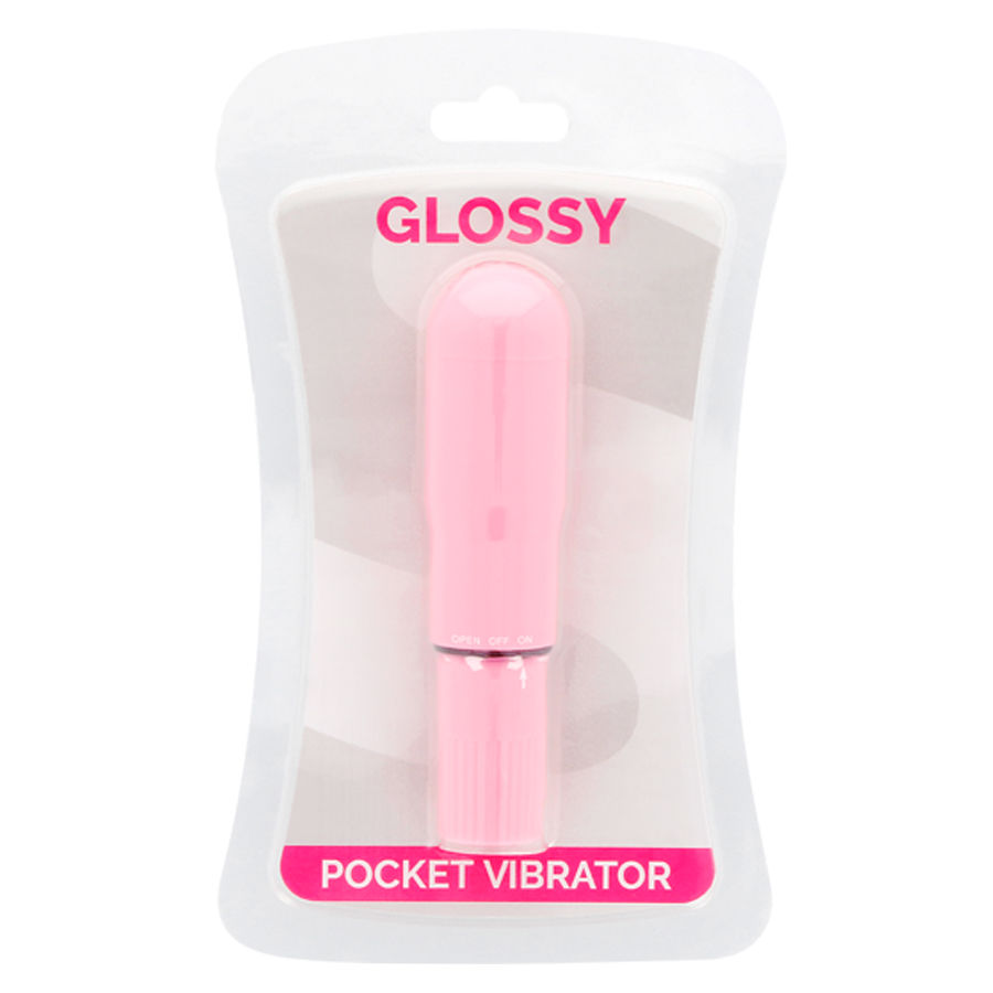 GLOSSY - POCKET VIBRADOR ROSA 2 GLOSSY - POCKET VIBRADOR ROSA - Imagen 2