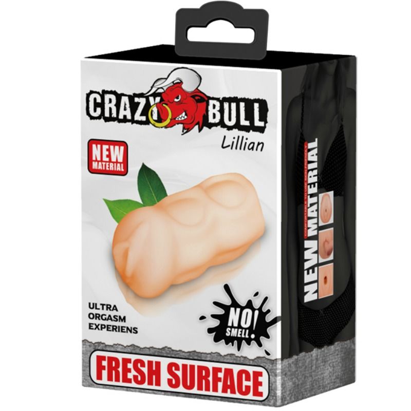 CRAZY BULL - LILLIAN MASTURBADOR VAGINA 13 CM 2 CRAZY BULL - LILLIAN MASTURBADOR VAGINA 13 CM - Imagen 2