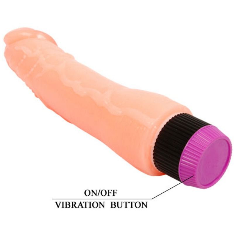 BAILE - VIBRADOR REALÍSTICO FLEXIBLE NATURAL 24 CM 6 BAILE - VIBRADOR REALÍSTICO FLEXIBLE NATURAL 24 CM - Imagen 6