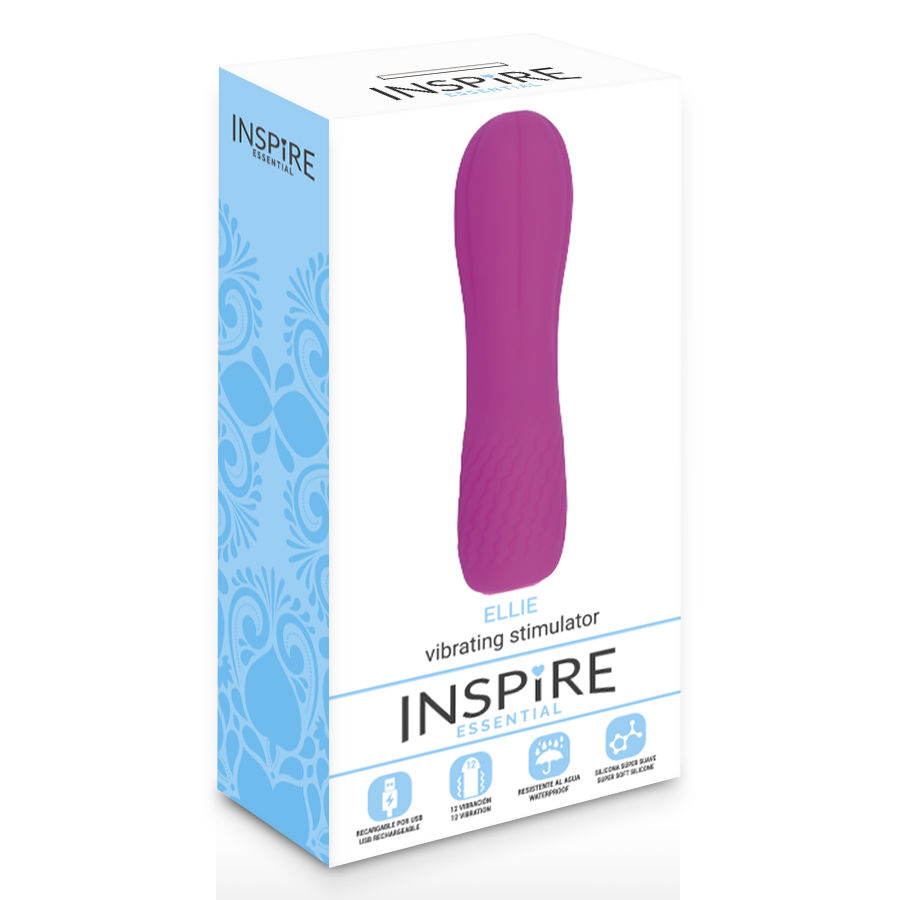 INSPIRE ESSENTIAL - VIBRADOR ELLIE LILA 2 INSPIRE ESSENTIAL - VIBRADOR ELLIE LILA - Imagen 2