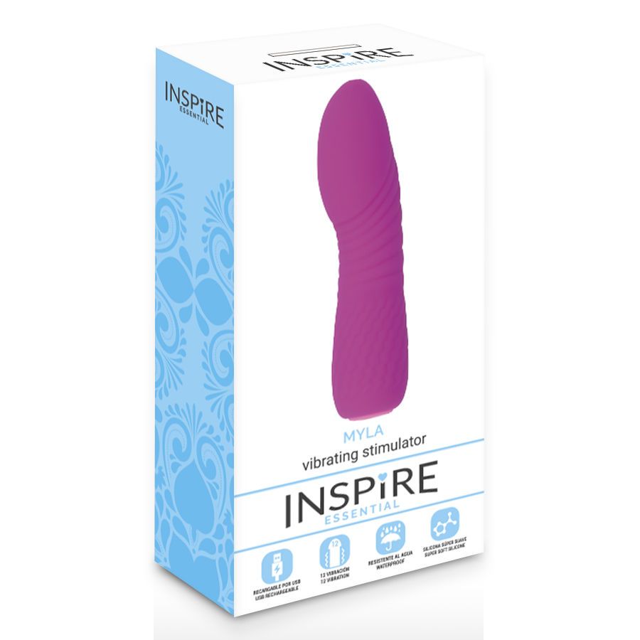 INSPIRE ESSENTIAL - MYLA VIBRADOR LILA 3 INSPIRE ESSENTIAL - MYLA VIBRADOR LILA - Imagen 3
