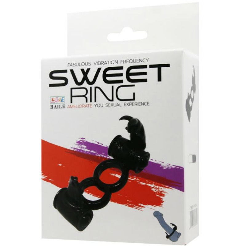 BAILE - SWEET RING ANILLO DOBLE CON RABBIT DOBLE 5 BAILE - SWEET RING ANILLO DOBLE CON RABBIT DOBLE - Imagen 5
