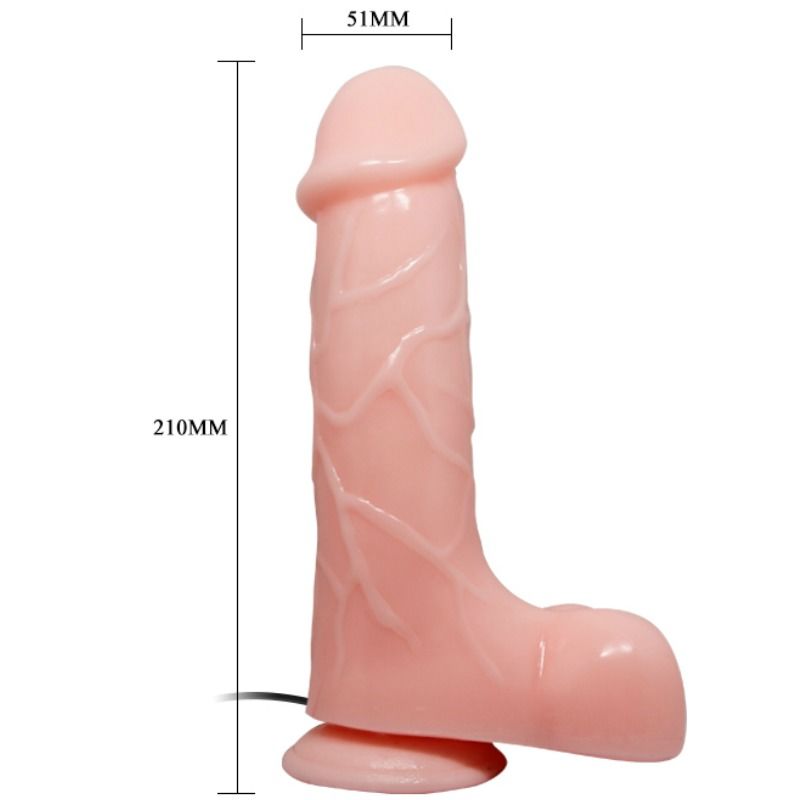 BAILE - VIBRADOR REALÍSTICO BÁRBARA NATURAL 21 CM 3 BAILE - VIBRADOR REALÍSTICO BÁRBARA NATURAL 21 CM - Imagen 3