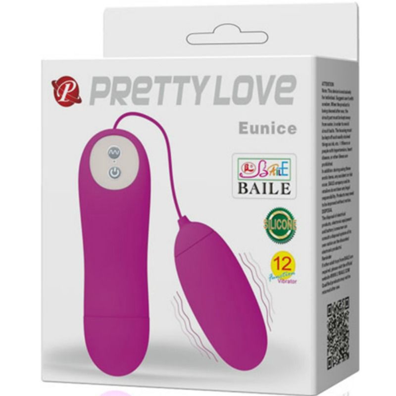 PRETTY LOVE - EUNICE HUEVO VIBRADOR 2 PRETTY LOVE - EUNICE HUEVO VIBRADOR - Imagen 2