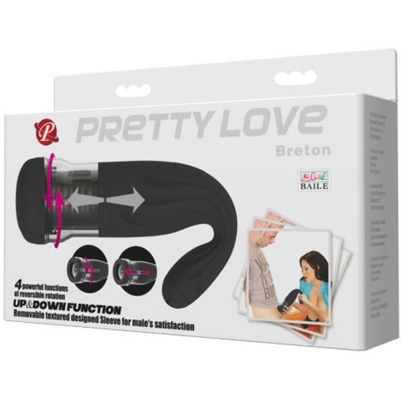 PRETTY LOVE - MALE MASTURBADOR MULTIFUNCIÓN BRETON 4 PRETTY LOVE - MALE MASTURBADOR MULTIFUNCIÓN BRETON - Imagen 4