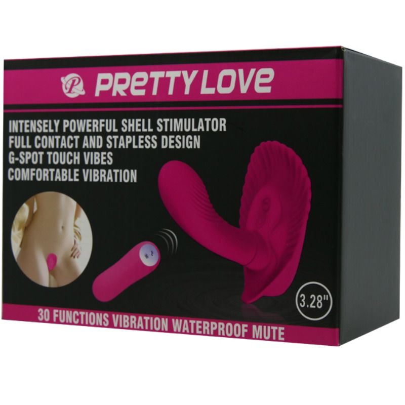 PRETTY LOVE - CONCHA ESTIMULADORA CONTROL REMOTO 8 PRETTY LOVE - CONCHA ESTIMULADORA CONTROL REMOTO - Imagen 8