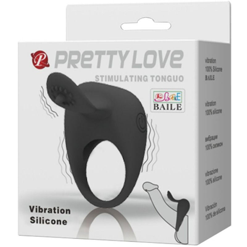 PRETTY LOVE - ANILLO VIBRADOR CON LENGUA 7 PRETTY LOVE - ANILLO VIBRADOR CON LENGUA - Imagen 7
