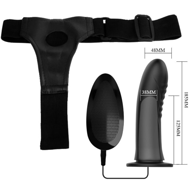PRETTY LOVE - MYRON STRAP ON CON VIBRACIÓN Y DILDO HUECO 5 PRETTY LOVE - MYRON STRAP ON CON VIBRACIÓN Y DILDO HUECO - Imagen 5