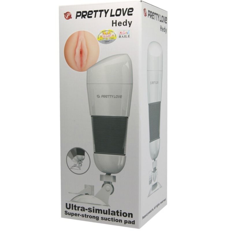 PRETTY LOVE - HEDY MASTURBADOR BLANCO VAGINA 9 PRETTY LOVE - HEDY MASTURBADOR BLANCO VAGINA - Imagen 9