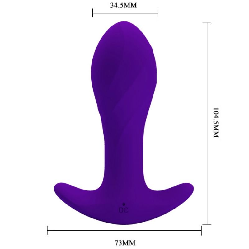 PRETTY LOVE - VIBRADOR ANAL LILA 6 PRETTY LOVE - VIBRADOR ANAL LILA - Imagen 6
