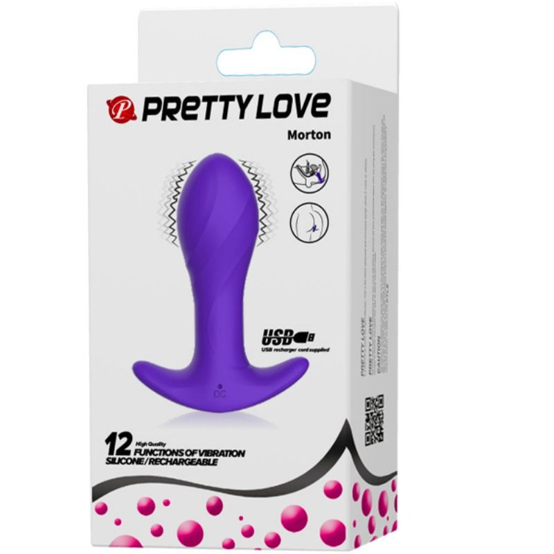 PRETTY LOVE - VIBRADOR ANAL LILA 4 PRETTY LOVE - VIBRADOR ANAL LILA - Imagen 4