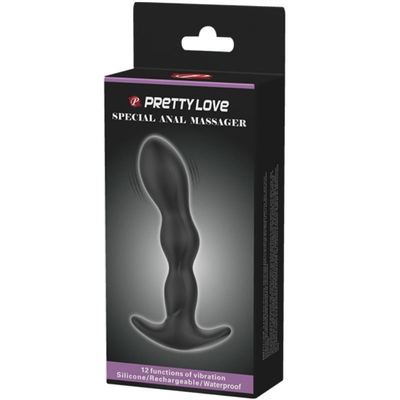 PRETTY LOVE - MASAJEADOR ANAL 12 MODOS VIBRACIÓN 3 PRETTY LOVE - MASAJEADOR ANAL 12 MODOS VIBRACIÓN - Imagen 3