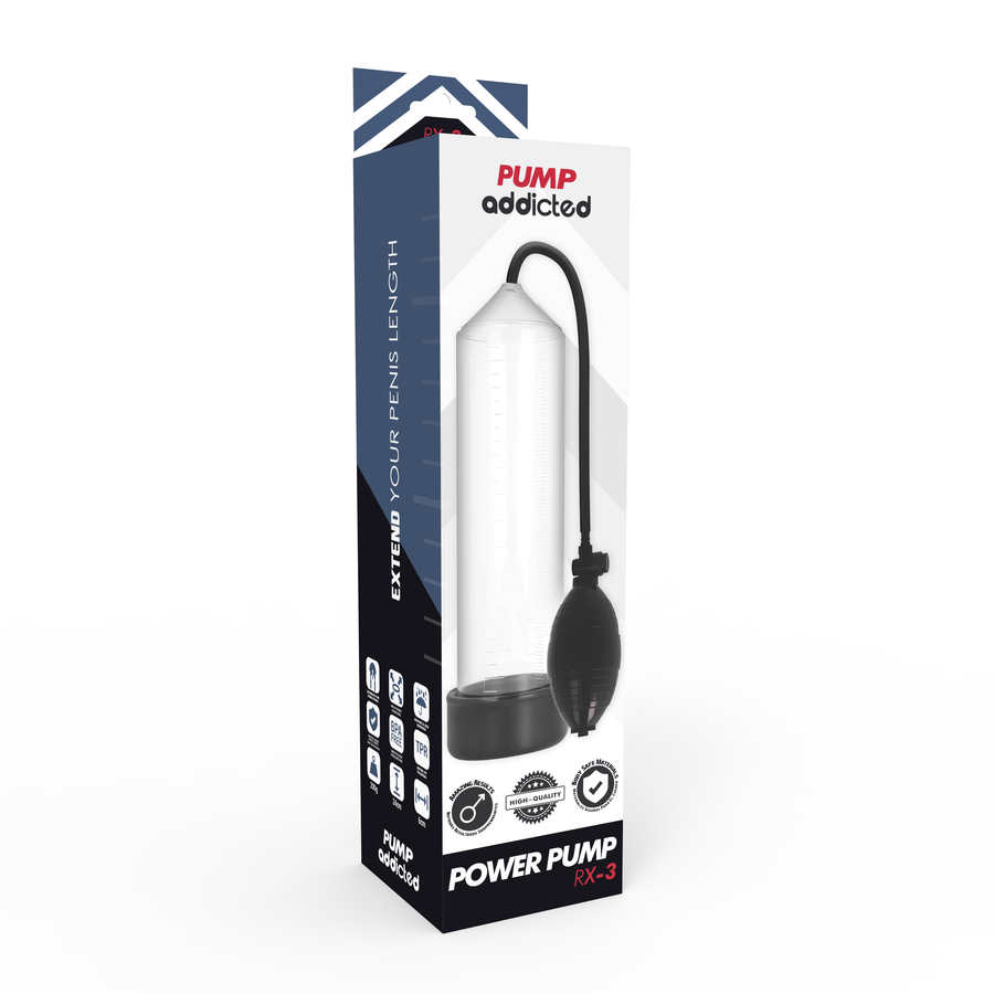 PUMP ADDICTED - BOMBA ERECCIÓN RX3 TRANSPARENTE 6 PUMP ADDICTED - BOMBA ERECCIÓN RX3 TRANSPARENTE - Imagen 6